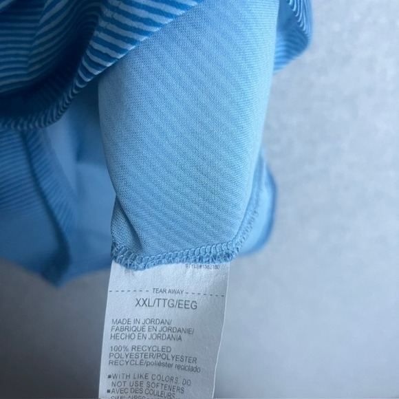 Under Armour Blue Tech Tee Athletic Training Shirt Size XXL - Picture 5 of 7